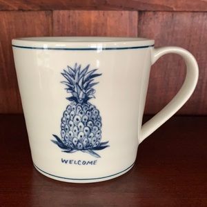 Anthropologie pineapple mug